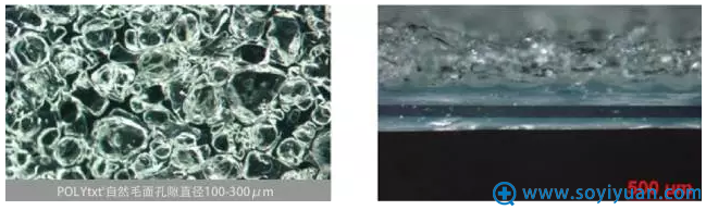 宝俪Golden Mean POLYtxt®自然毛面技术 宝俪Golden Mean POLYtxt®自然毛面技术